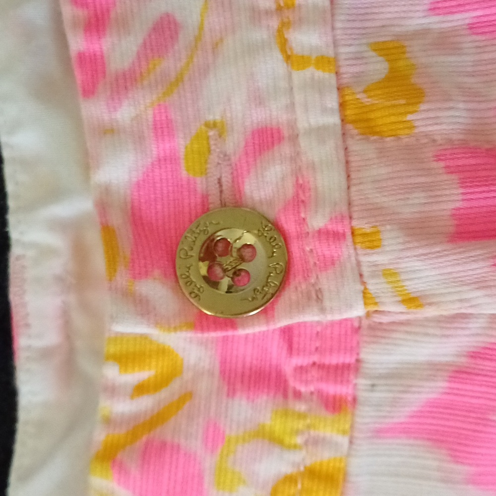 🔥🔥🔥Lilly Pulitzer Callahan shorts Royal pink ooh la la 00 - Picture 6 of 15